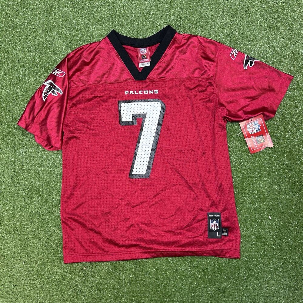 Reebok Players MICHAEL VICK Red ATLANTA FALCONS Youth NFL Team JERSEY Lg